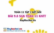 Bài 9.8 SGK Toán 11 Tập 2 Kết nối tri thức